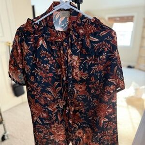 Floral Print Women's Jumpsuit